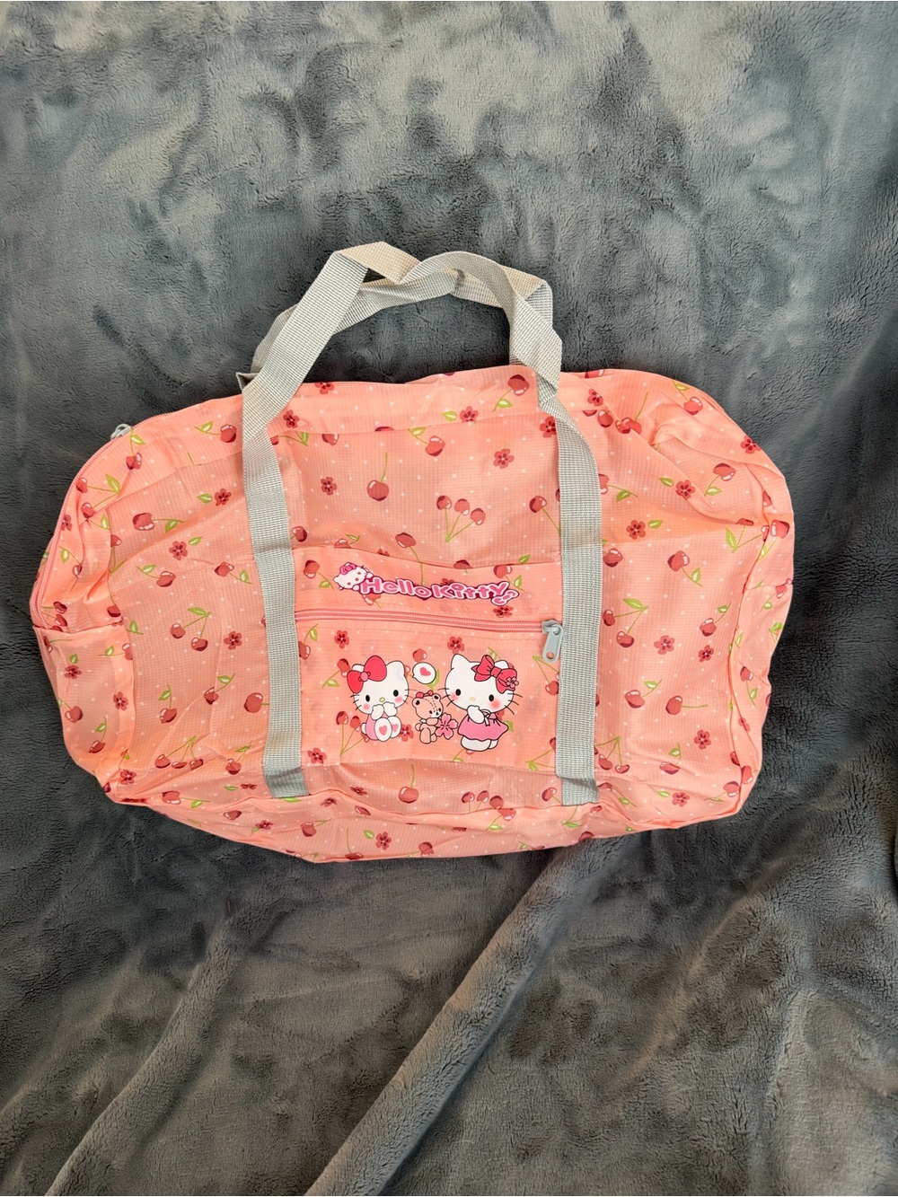 🩷🩷Sanrio MYSTERY BUNDLE w/ Hello Kitty Cherry Zippered Duffle Bag - Picture 1 of 12